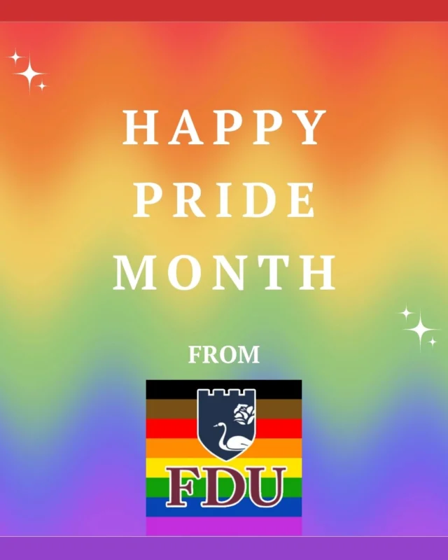 Happy Pride Month from FDU! Be your authentic self 🌈 #MyFDU      ... read more on Instagram.
